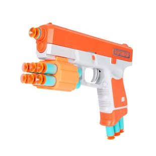 打靶射击玩具男女孩电子计分软弹枪手枪室内运动训练儿童玩具礼物