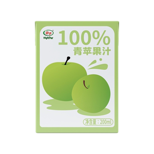 牵手果汁饮料青苹果汁200ml*10盒果汁纯果汁整箱