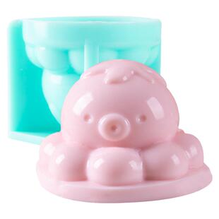 章鱼布丁模具奶冻硅胶巧克力慕斯甜品八爪Duang卡通可爱小狗果冻