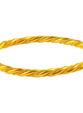 男女款时尚实心手环礼物转运珠