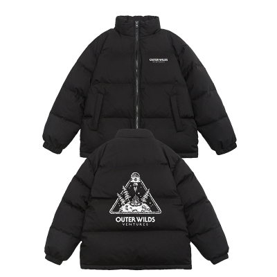 休闲立领冬季三防羽绒服