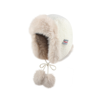 ROUIIEFAO雷锋帽加绒加厚保暖