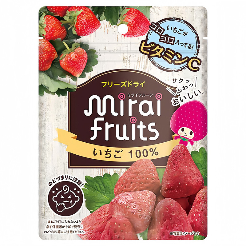 日本miraifruits宝宝水果干冻干