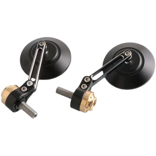 宝马NineT拿铁 719改装手把后视镜Scrambler攀爬者PURE复古反光镜