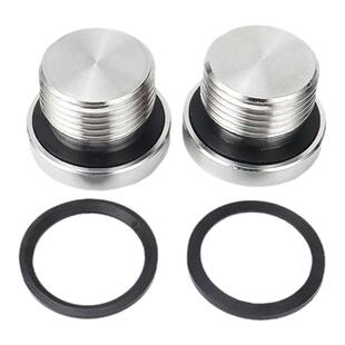 304不锈钢带边内六角法兰面堵头带ED圈G1分2分3分4分6分英制M公制