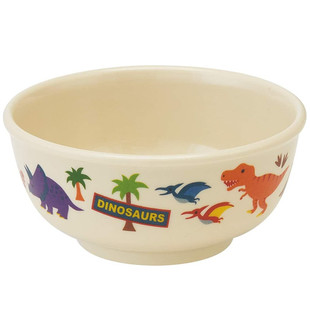日本本土skater恐龙卡通幼儿园宝宝儿童汤碗饭碗辅食训练餐具树脂