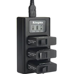 劲码gopro电池适用gopro hero9/8运动相机gopro10电池配件gopro13/12/11/7/6双三充充电器gopro5/4/3充电盒