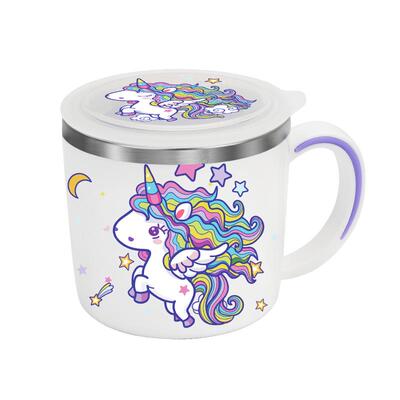 儿童水杯316不锈钢带刻度