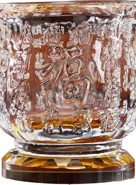 水晶玻璃供水杯供佛杯佛堂