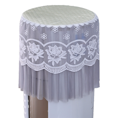 美人胚子玫瑰蕾丝圆柜机罩