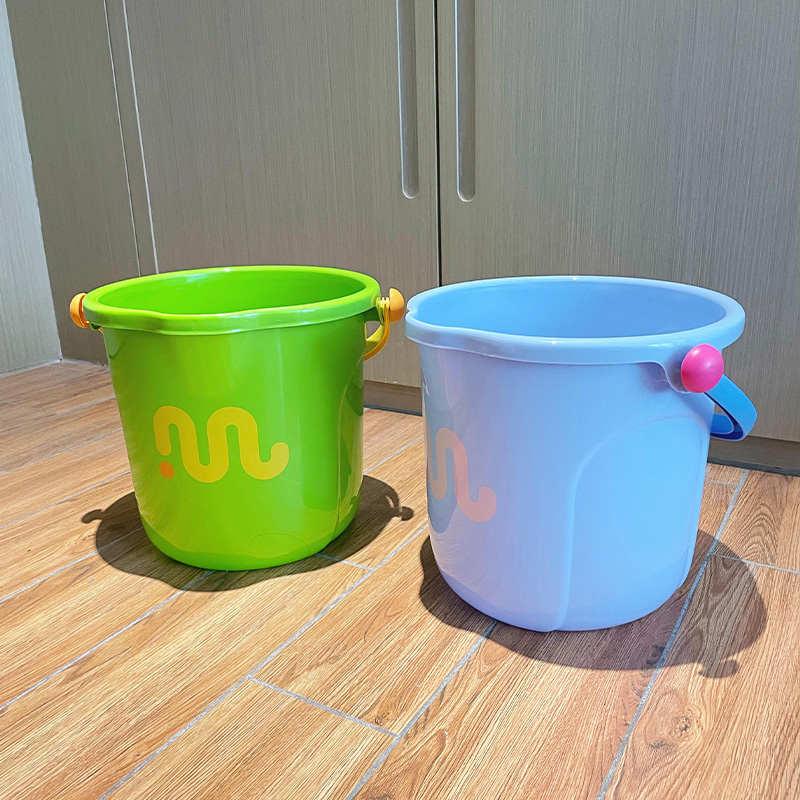 水桶家用储水用大号带盖塑料加厚手提洗澡桶学生宿舍住校桶盆套装
