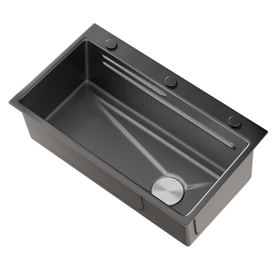 【特厚5MM】304不锈钢大单槽