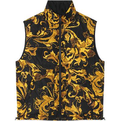 【季末优惠】VERSACE JEANS COUTURE Porcelain Barocco双面马甲