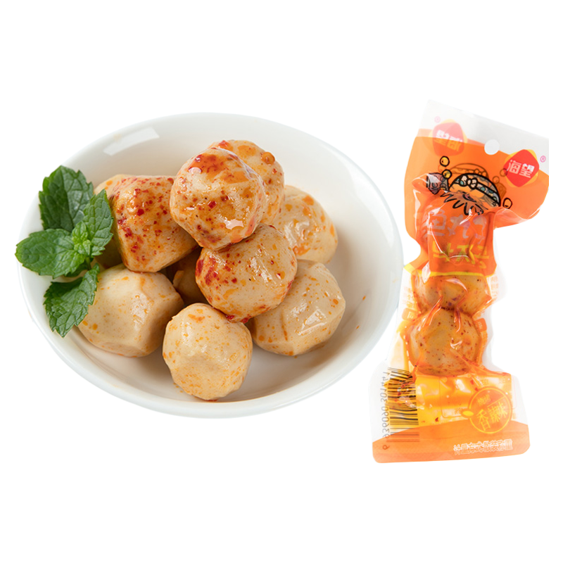 海望章鱼丸子500g即食小包装