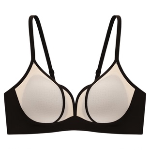 【宋佳同款-留白】伊维斯无钢圈无痕内衣小胸聚拢软支撑文胸背心