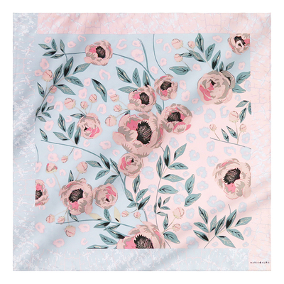 100%桑蚕丝真丝丝巾方巾领巾礼盒