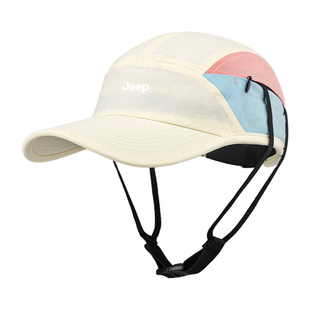 JEEP吉普冲浪帽防晒户外防水速干太阳帽女遮阳撞色渔夫帽骑行帽子