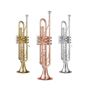 艾森利三音小号乐器学生成人初学者专业按键小号鼓号队乐器