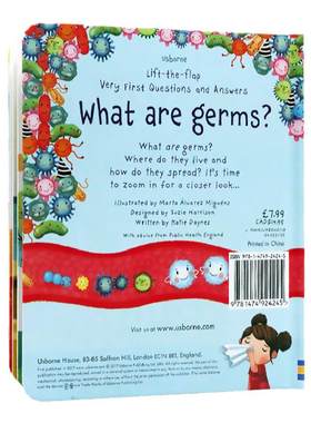Usborne问与答细菌篇科普翻翻书