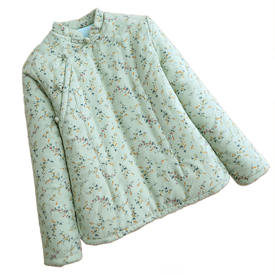 新中式手工盘扣国风小棉袄