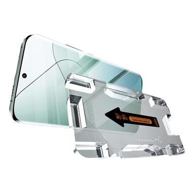 适用小米14pro进口无纹钢化膜