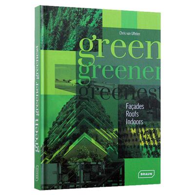 现货Green Greener Greenest Facades Roof 绿，更绿，*绿 外墙，屋顶，室内 景观设计书籍