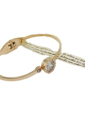 新款钛钢罗马刻纹时尚配饰手镯女