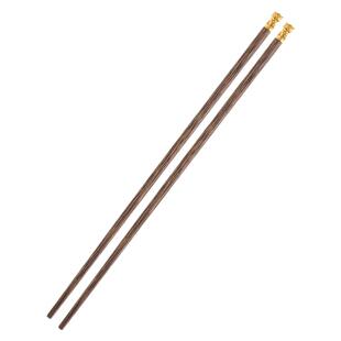 创意生肖鸡翅木筷子家用防滑单人装儿童木质家庭一人一筷个人专用