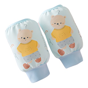 2025新款儿童防水袖套防脏护袖宝宝男女童吃饭画画秋冬季可爱套袖