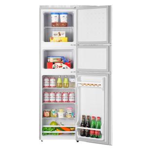 一级能效小冰箱家用小型租房宿舍节能省电双开门大容量中型电冰箱