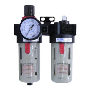 AIRTAC亚德客三/二联件油水过滤器BFC2000/BFR2000+BL2000分离器