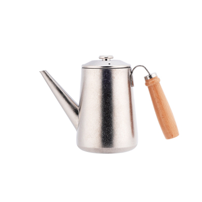 纯钛防溢油壶实木防烫好握防挂油