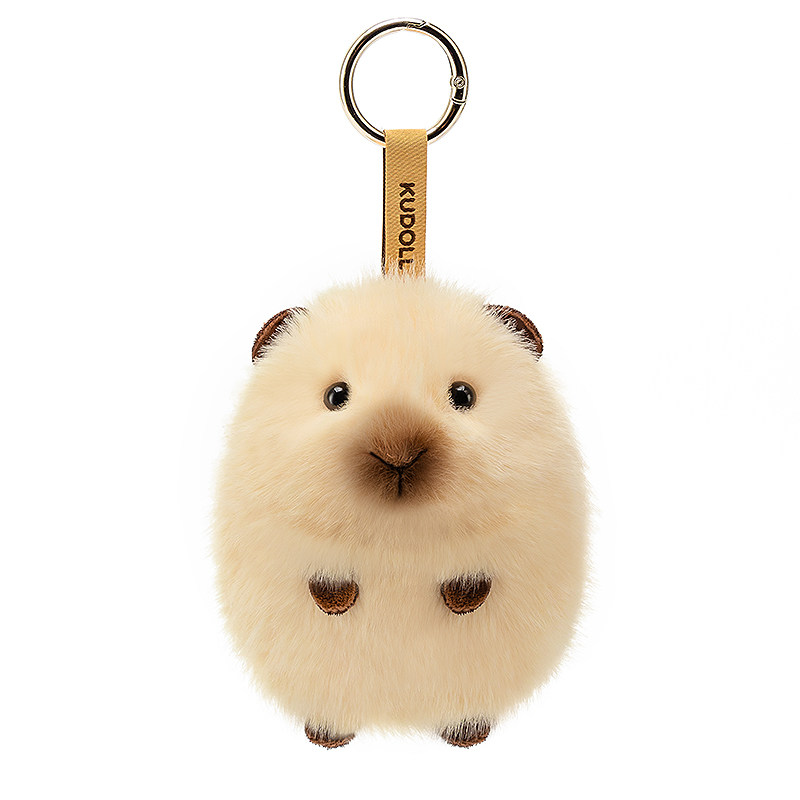 KUDOLL库岛玩偶荷兰猪毛绒挂件