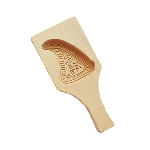 潮汕木红壳桃粿印木圆粿印闽南龟粿印福双囍寿喜字木果印月饼模具