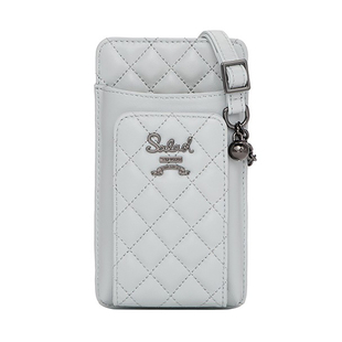 SaladCracker手机包小众轻奢包包高级感链条单肩斜挎包真皮卡包