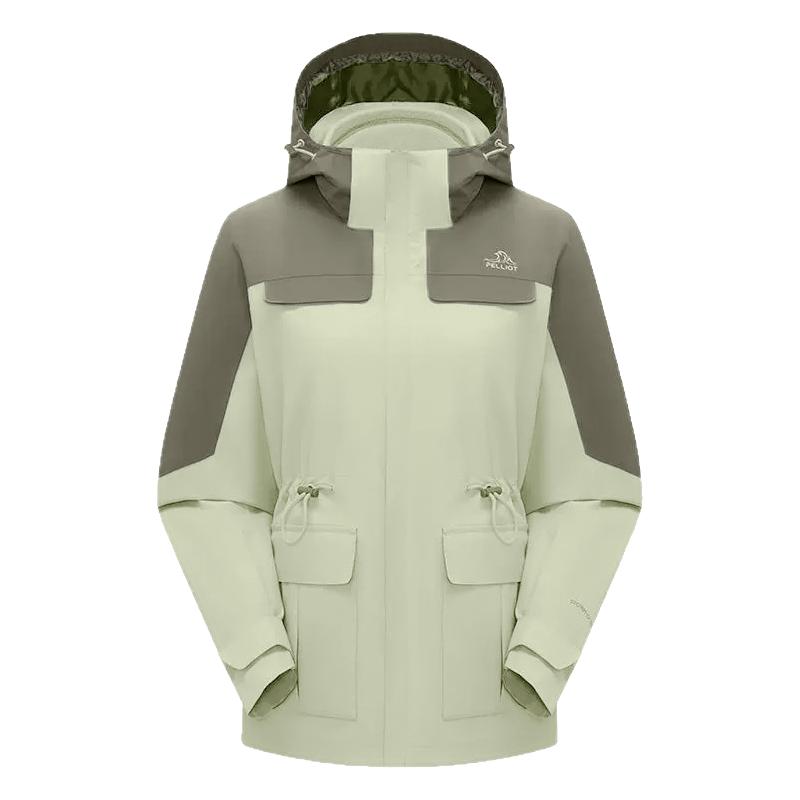 【山色】伯希和户外冲锋衣女三合一高颜值超好看防风防水登山服男
