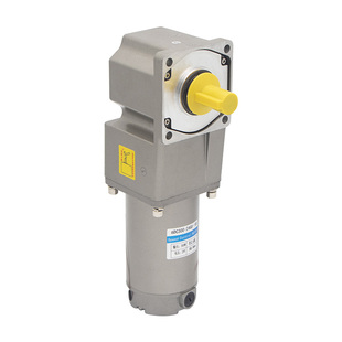 中空中实直角齿轮减速电机12V24V直流电机90度转角大功率调速马达