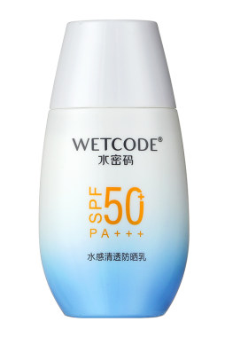 水密码防晒乳霜清透spf50户外