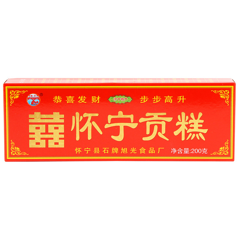 怀宁贡糕安徽安庆特产云片糕方片糕步步糕结婚喜糕老式传统糕点心