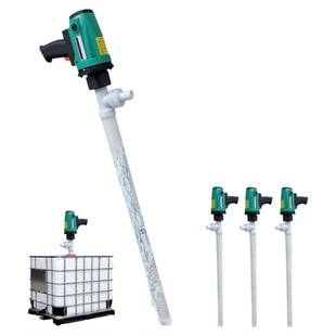 电动抽油泵220v防腐耐酸耐碱手提式化工抽液泵防腐蚀油抽大功率