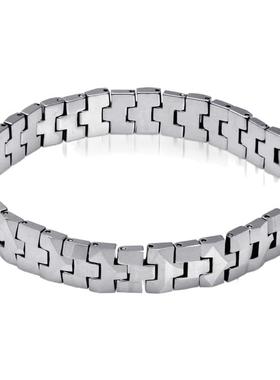 梦克拉钨金手链简约经典男款