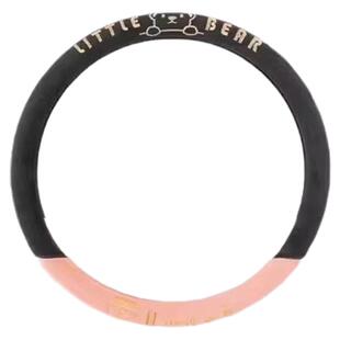 汽车方向盘套可爱刺绣夏季吸汗透气麂皮绒把套不打滑四季通用新款