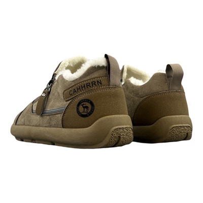 冬季男士保暖防水一脚蹬雪地靴