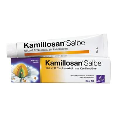 Kamillosan皮肤修护霜唇膏外阴肛周肛门痒痛疹敏感红肿干裂儿童