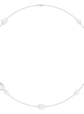 VIGG湖光长项链女小众高级设计感毛衣链2025年新款潮时尚百搭饰品