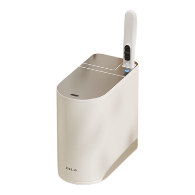 VEELAR智能感应垃圾桶卫生间厕所家用壁挂带马桶刷一体专用桶电动