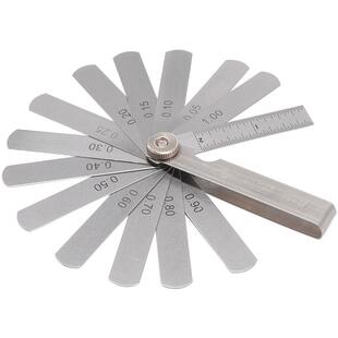 世达塞尺不锈钢高精度间隙尺塞规尺气门间隙厚薄规工具套装09407