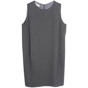 马甲裙秋冬韩版中长款无袖宽松打底背心裙有女人味的春季连衣裙