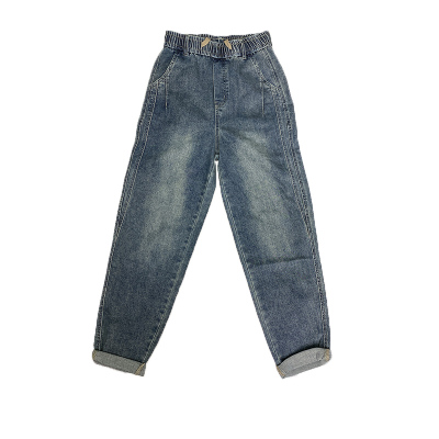 秋季美式重磅水洗时尚牛仔裤