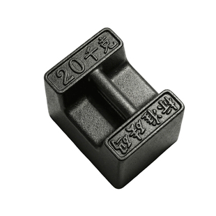 锁型铸铁砝码25kg标准20千克地磅校准砝码电梯配重块搅拌站砝码